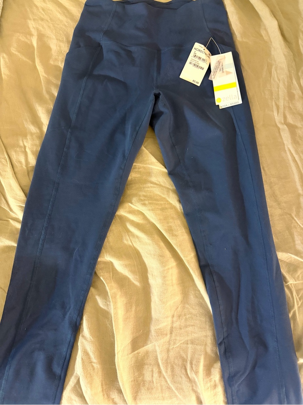 Zella Girls' Dark Blue Performance Leggings